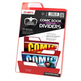 Ultimate Guard Premium Comic Book Dividers Red