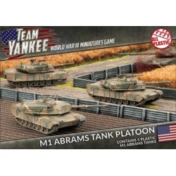 M1 Abrams Tank Platoon (Plastic)