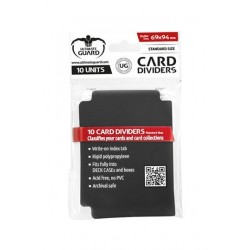 UG Card Dividers Standard Size Black (10)