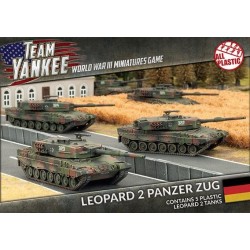 Leopard 2 Panzer Zug (Plastic)