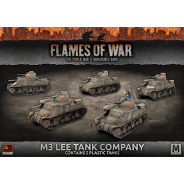 M3 Lee Tank Company (x5 Plastic)