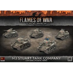 M3 Stuart Company (x5 Plastic)