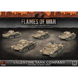 Valentine Tank Company (x5 Plastic)