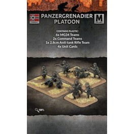 Panzergrenadier Platoon (40 figs Plastic)
