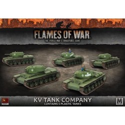 KV-1/1s Tank Company (x5 Plastic)
