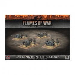 5cm Tank Hunter Platoon (x4 Plastic)