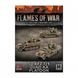 Sd Kfz 7/1 QUAD AA PLATOON (x3 vehicles)