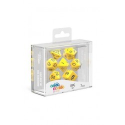 Oakie Doakie Dice RPG Set Solid - Yellow (7)