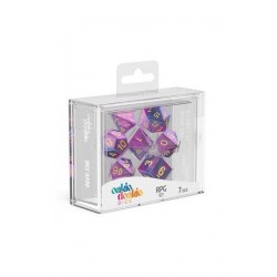 Oakie Doakie Dice RPG Set Gemidice - Amethyst