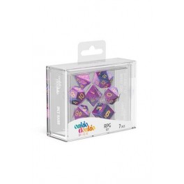 Oakie Doakie Dice RPG Set Gemidice - Amethyst