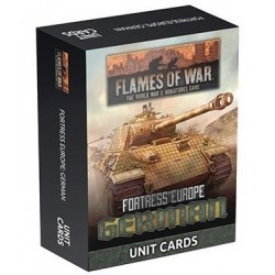 German Unit Cards