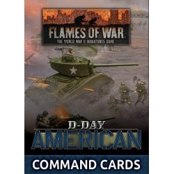 D-Day American Command Cards (x50 cards)