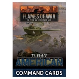 D-Day American Command Cards (x50 cards)
