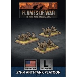 57mm Anti-Tank Platoon (x3 Plastic)