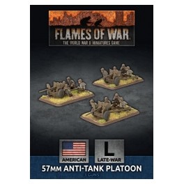 57mm Anti-Tank Platoon (x3 Plastic)