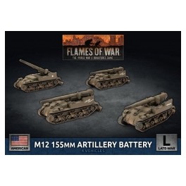 M12 155mm Artillery Battery (x4)