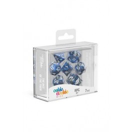 Oakie Doakie Dice RPG Set Gemidice - Liquid Steel 