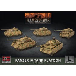 Panzer IV Platoon (x5 Plastic)