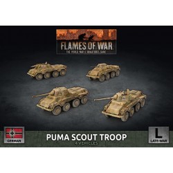 Puma Scout Troop (x4 Plastic)