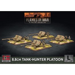 8.8cm Tank-Hunter Platton (x4 Plastic)