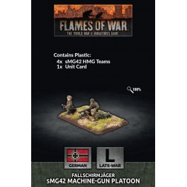 Fallschirmjager HMG Platoon (x4 Plastic)