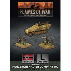 Panzergrenadier Company HQ (Plastic)