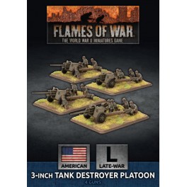 3 inch Towed Tank Destroyer Platoon (x4)