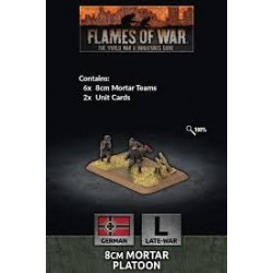 8cm Mortar Platoon (x6 Plastic)