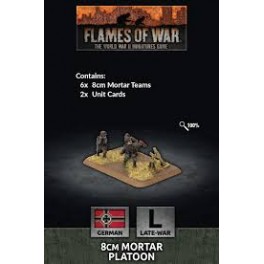 8cm Mortar Platoon (x6 Plastic)