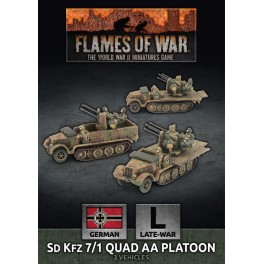 SdKfz 7/1 Quad AA Platoon (x3)