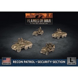 M8 Cavalry Recon Platoon (x4 Plastic)