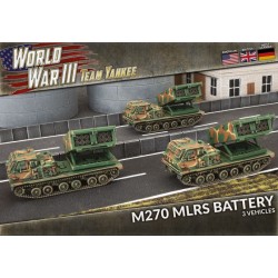 M270 MLRS Rocket Launcher Battery (x3 Plastic)