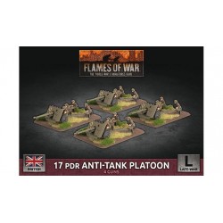 17 pdr Anti-Tank Platoon (x4 Plastic)
