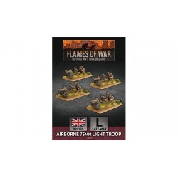  Airborne 75mm Light Troop (x4 Plastic)