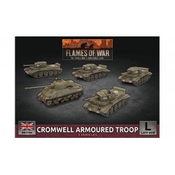  Cromwell Armoured Troop (x5 Plastic)