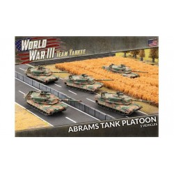 M1A1 Abrams Tank Platoon (x5 Plastic)