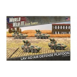 LAV-AD Air Defense Platoon (x4 Plastic)