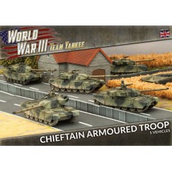 Chieftan Armoured Troop (x5) (Plastic)