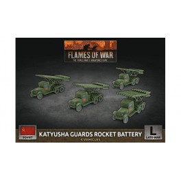 Katyusha Guards Rocket Battery (x4 Plastic)