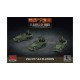 ZSU M17 Anti-Aircraft Platoon (x3 Plastic)