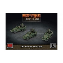 ZSU M17 Anti-Aircraft Platoon (x3 Plastic)