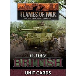 D-Day British Unit Cards