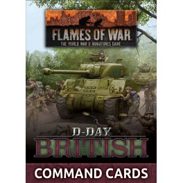 D-Day British Command Cards