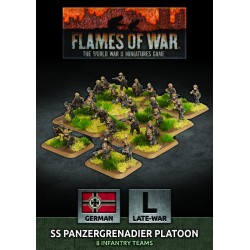SS Panzergrenadier Platoon (30 figs Plastic)