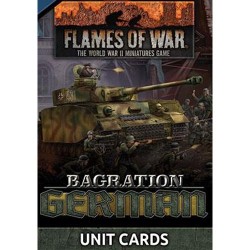 Bagration German Unit Cards