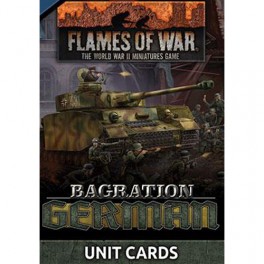 Bagration German Unit Cards