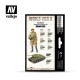 Vallejo WWII Soviet Armour and Infantry Paint Set