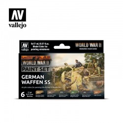 Vallejo WWII German Waffen-SS Paint Set