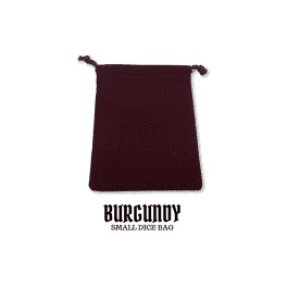 Saco de Dados 15x10cm Burgundy