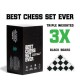Best Chess Set Ever- Black Board
